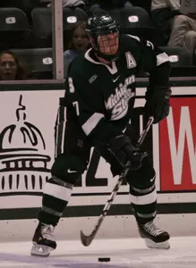 Colton Fretter racked up a goal and an assist to move to within one point of 100 for his career.