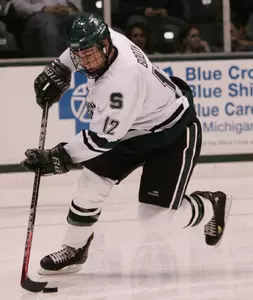 Senior forward David Booth and the Spartans return to action Dec. 29 at the 41st annual Great Lakes Invitational.