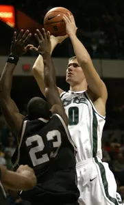 Paul Davis and the Spartans will face Cleveland State on Friday in just their third home game of the season.