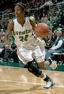 Rene Haynes is third on the team with 10.0 points per game.