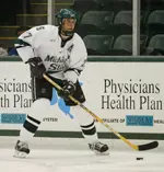 Junior captain Drew Miller was voted the league's smartest player by his CCHA peers.