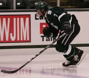 Senior Colton Fretter scored his second-consecutive game-winning goal in GLI action in Thursday night's 3-2 semifinal victory.