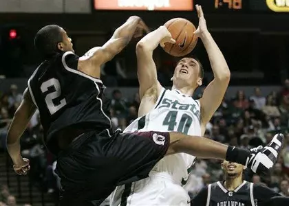 Paul Davis scored a game-high 23 points against Arkansas-Little Rock.