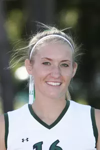 Junior Megan Nimke is a two-time Academic All-Big Ten selection.