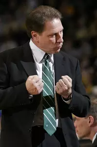 Tom Izzo will lead the Spartans into the NCAA Tournament against Old Dominion on Friday night.