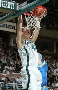 Paul Davis and the Spartans open the 2005 NCAA Tournament on Friday against Old Dominion.