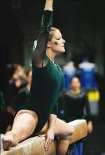 Senior Jennifer Yarborough steps up on an injury-plagued Spartan gymnastics team.