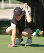 Sophomore Rachel Meikle finished tied for 14th at the Liz Murphey Invitational after shooting a 226.