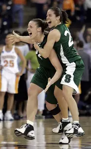 Michigan State defeated Tennessee at the Final Four to reach its first National Championship game.