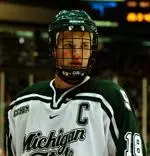 For a third straight year, former Spartan Adam Hall will skate for Team USA at the IIHF World Hockey Championships.