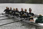 The second varsity eight finished third overall in the South/Central Sprints on Sunday, May 15.