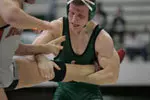 Darren McKnight served as a captain for the Spartan wrestling team in 2004-05