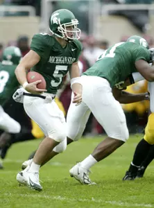 Drew Stanton ranked third on the team in rushing with 687 yards and five TDs in 2004.