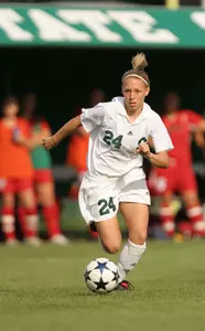 Maureen Pawlak picked up her first goal of the season in a 1-1 tie at Kentucky.