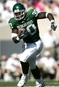 Jehuu Caulcrick paces a well-balanced ground attack with 229 yards on 34 carries, including three TD runs.