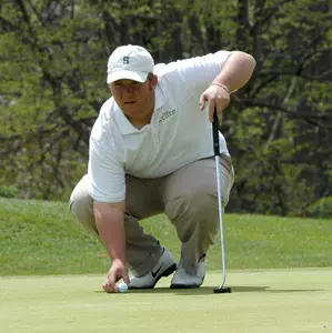 Sophomore Brandon Cigna carded a 74 in the first round of the Topy Cup.