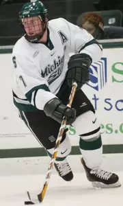 Colton Fretter's game-winner in overtime was his fourth game-winning tally of the season