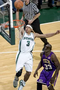 Illinois native Shannon Brown leads the Spartans against Illinois in Champaign on Thursday night.