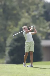 Sara Brown finished seventh at the Harder Hall Invitational.