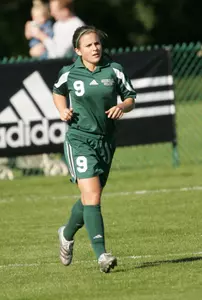 Lauren Hill took three shots on goal on Friday.