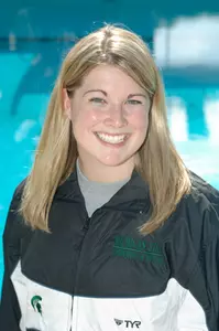 Katie Edwards took first on the one-and three-meter boards.
