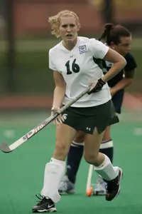 Megan Nimke scored her first collegiate goal in win over Ohio University.