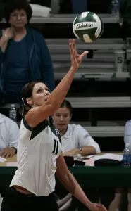 Katie Johnson tallied a match-high 24 kills in the victory versus Illinois.