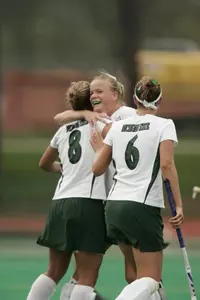 Ashley Pernicano (No. 8) and Floor Rijpma were named to the West Region Second Team.