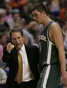 Spartan head coach Tom Izzo