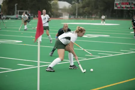 Gwen Riley scored her third goal of the post season against Penn State on Saturday.