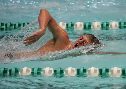 Junior Adam Schmitt was a member of the seventh-place 800-meter relay team at the U.S. Open