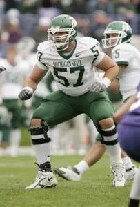 Rocco Cironi, who started two games at left tackle as a red-shirt freshman, graded out 90 percent or higher in six of seven games played.