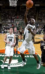Travis Walton and the Spartans host Bradley on Sunday at 12 p.m.