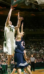 Goran Suton scored a career-high 27 points vs. Loyola (MD)
