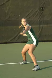 Sophomore Christine Bader looks to lead the Spartans past Louisville and Toledo this weekend.