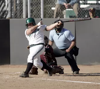 Senior Elizabeth Peterson and the Spartans open 2006 play vs. Army Friday afternoon.