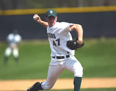 At the end of three innings MSU leads Arkansas State, 7-0.