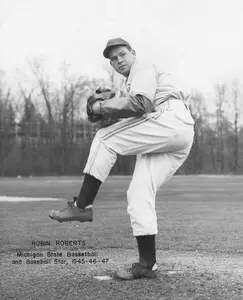 Roberts is the only Spartan to be inducted to the Baseball Hall of Fame (1976).