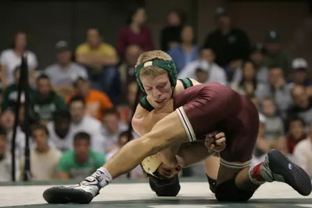 No. 4 Nick Simmons notched his 12th fall of the season on Sunday.