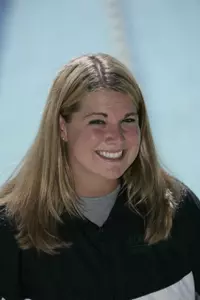 Katie Edwards placed 13th in the 1-meter board on Friday.