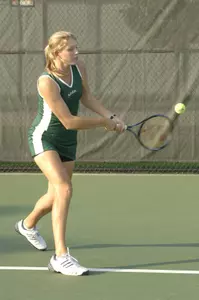 Freshman Stephanie Kebler looks to help the Spartans past the Wolverines.
