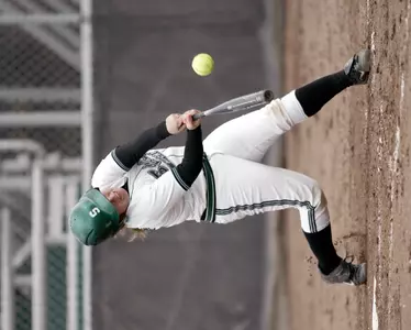 Caitlin Mahoney posted her third home run of the season vs. Minnesota
