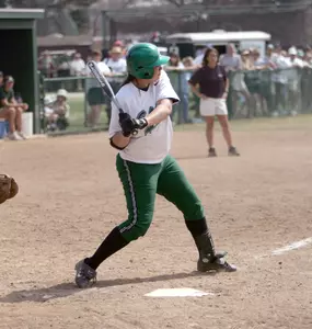 Dayna Feenstra posted a record-breaking seven RBI vs. Wright State on Thursday