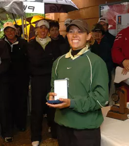 Sara Brown tied for second at the Big Ten Championships.