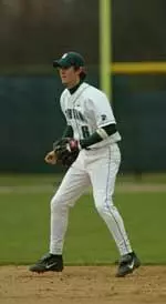 Troy Krider hit 2-for-4 in the Spartan loss.