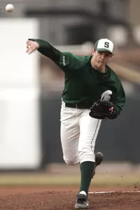 Sorensen's complete nine-inning effort was the first of his career.