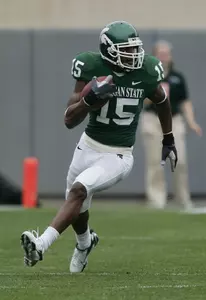 Kerry Reed has emerged as one of the Spartans' top playmakers in the passing game.