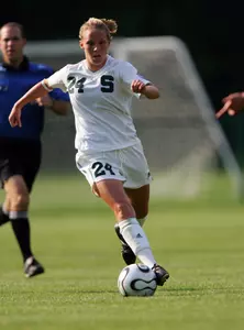 Maureen Pawlak is one assist shy of reaching 10 in her career.