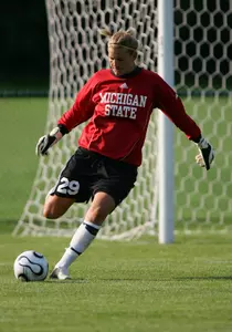 Junior keeper Nicole Galas was named Big Ten Defensive Player of the Week after compiling two shutouts in three games for the Spartans.