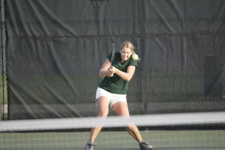 Christine Bader is set to compete in doubles and singles at the ITA Tournament.